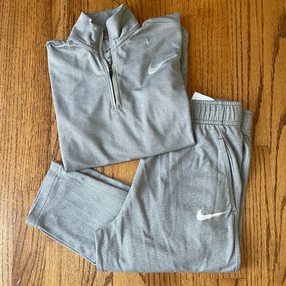 Nike Kids Light Gray Sweatpants